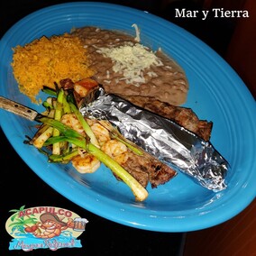 Mar y Tierra at Acapulco Mexican Restaurant in Tonawanda, New York