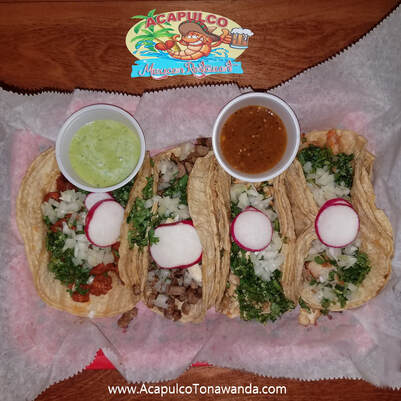 Tacos | Acapulco Mexican Restaurant | 707 Main Street | Tonawanda, New York 14150